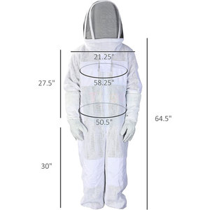 Custom Made Design Breathable Comfortable Beekeeping <b>Suits</b> <b>Bee</b> Safety Work Wear Cheap Price Beekeeping <b>Suits</b> By TIAGO SPORTS - Product Image 2