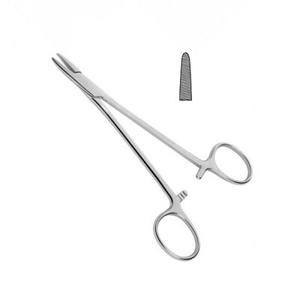 Pinces chirurgicales manuelles en acier inoxydable de haute qualité, classe I, pour sutures dentaires, porte-aiguilles médicaux, certifiées CE - Product Image 1