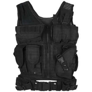 Chaleco Táctico Multifuncional de Protección Completa con Sistema de Liberación Rápida, Equipo de Camuflaje para Exteriores para CS para Actividades de Aventura - Product Image 4