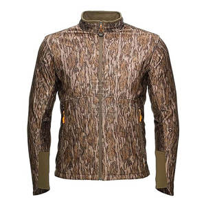 Custom Silent Breathable Winter Hunting <b>Jacket</b> for Men | Water Resistant <b>Camo</b>/Solid/Print Soft - Product Image 1