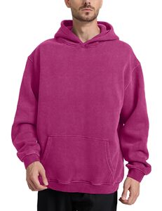 Sudadera con Capucha Unisex de Invierno, Estilo Vintage, de Algodón/Poliéster, Lavado Ácido, Fabricada en Fábrica, Precio Bajo, Ropa Urbana, Ecológica y Transpirable - Product Image 1