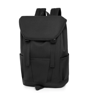 High <b>School</b> Kids <b>Backpack</b> with Custom Logo <b>Waterproof</b> Black Bag for Teenage Girls Lining Material Polyester - Product Image 5