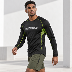 Fabricant de maillots de course pour hommes, vêtements de sport personnalisés en polyester à séchage rapide, fournisseur de vêtements OEM, logo personnalisé - Product Image 3