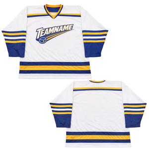 Jersey de Hockey sobre Hielo Totalmente Personalizable |   Ropa Deportiva Sublimada Duradera con Gráficos Impresos del Nombre del Equipo, Corte Regular para Hombre - Product Image 3