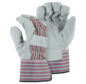 Multi-Purpose Leather Heat Resistant Working <b>Gloves</b> for Industrial Mechanical Outdoor Tasks-<b>Moisture</b>-Wicking & Breathable - Product Image 1