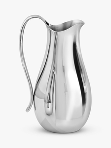 Carafe à boisson en acier inoxydable, style classique, avec poignée en acier, capacité 1L, 100% faite à la main, écologique, durable, personnalisable - Product Image 3