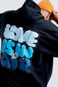 Sudadera con Capucha de Algodón 100% de 400GSM, Estampado Puff, Estilo Urbano, Logotipo Personalizado, Tallas Grandes, Suministro Global, Directo de Fábrica - Product Image 5