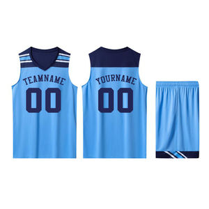 Maillots de basket-ball unisexes pour adultes personnalisables - 100% polyester, impression par transfert thermique, séchage rapide, anti-UV, anti-bactérien, équipe personnalisée - Product Image 5