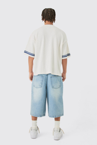 Men's Cotton T-Shirts Oversized Short Sleeves Baggy Streetwear Tee Unisex Tops Vintage Clothes Boxy Fit <b>Tshirt</b> wholesale - Product Image 5