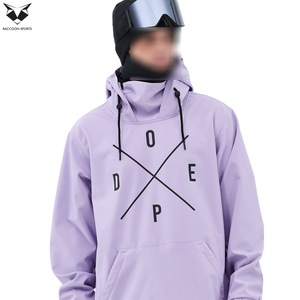 Vêtements d'hiver de qualité supérieure, nouvelle arrivée, meilleur fournisseur, service OEM, couleur unie lavande, confortable, fermeture éclair, imperméable, thermique pour hommes - Product Image 2