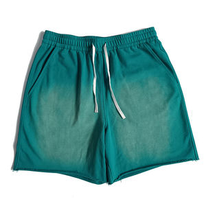 Pantalones Cortos Deportivos de Algodón Vintage con Efecto Ácido, Antiarrugas, Transpirables, para Hombre y Mujer, Diseño Personalizado, Fabricante Mayorista - Product Image 3