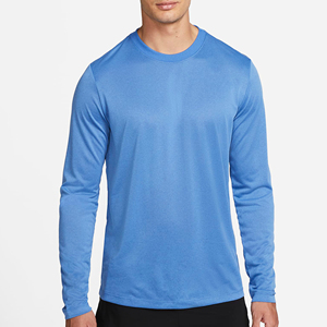Camiseta de Manga Corta para Hombre, Cuello Redondo, Color Azul Marino, 100% Algodón Jersey, Corte Casual, Color Sólido, Largo Regular, Lisa, Alta Calidad - Product Image 4