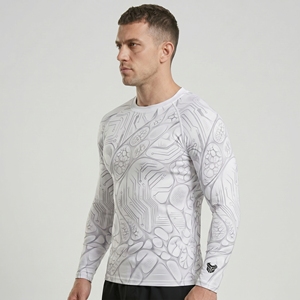 <b>Men</b> Rash Guard Custom <b>Men</b> Sublimation Winter <b>Compression</b> Gear Rash Guard 2026 Lightweight MMA Wrestling <b>Shirt</b> Breathable - Product Image 6