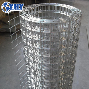 Galvanizli kaynaklı örgü rulo 48inx100ft donanım bez 1/2 inç tel örgü rulo tavuk tel çit bahçe çit kemirgen tel - Product Image 5