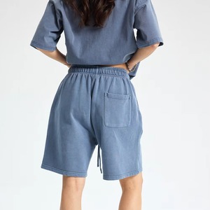 Shorts décontractés haut de gamme en gros, personnalisation OEM, broderie de logo, marque privée, fabricant de vêtements en coton French Terry pour commandes en gros - Product Image 5