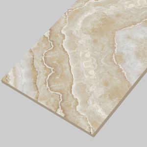 Carreaux de porcelaine brillants effet marbre Book Match Arcet Blanc 600x1200mm, grand format, pour murs et sols, antibactériens, antidérapants - Product Image 1