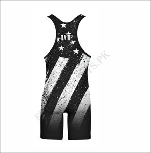 Combinaison de lutte personnalisée pour hommes, vêtements de sport de compression pour la musculation, vêtements de sport extensibles, uniforme d'équipe par sublimation, adultes - Product Image 6