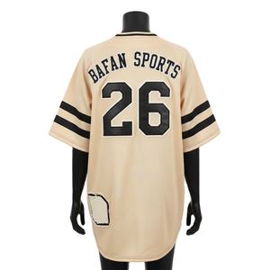 Camiseta de Béisbol para Mujer, Transpirable, de Malla de Poliéster, Negra, con Paneles de Manga Raglán, Bordado Personalizado - Product Image 2