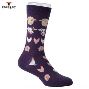 ถุงเท้ากีฬาลายการ์ตูนคุณภาพสูง ดีไซน์ใหม่ กันลื่น พิมพ์โลโก้ ราคาส่ง - Product Image 6