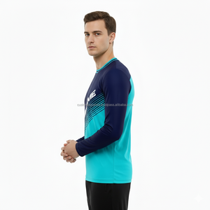T-shirts décontractés unis pour hommes durables et personnalisés, manches longues, sublimation, vêtements écologiques, personnalisés, commandes en gros - Product Image 6