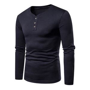 Venta al por mayor de camisetas deportivas personalizadas sublimación OEM servicio de rendimiento 100% algodón manga larga Unisex de talla grande de impresión - Product Image 5