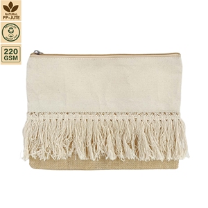 Bolsa de Playa de Lona de Algodón Laminada de 8 Onzas, 26x19 cm, Plana, con Logotipo Personalizado, Venta al Por Mayor, OEM, Marca Privada, Modelo SPL184 - Product Image 1