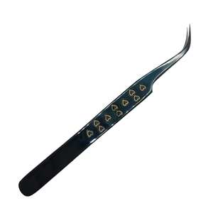 Pinzas de Acero Inoxidable para Pestañas, Estilo Japonés, con Logotipo Personalizado, Punta Suave, Agarre Nano, Antiestáticas y Duraderas para Extensiones de Pestañas - Product Image 6