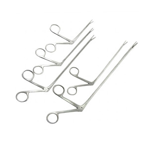 คีมจับแบบใหม่ Alligator Forceps ปลายหยักเล็กน้อย ขนาด 3.5"–10" ทำจากสแตนเลสสตีล สำหรับศัลยกรรมหู คอ จมูก - Product Image 2
