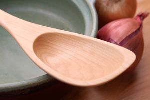 Best Quality Durable Eco-Friendly Lightweight Hybrid Wooden Roux Spoon Spatula Handmade From Acacia & Teak Wood <b>Mirror</b> Polish - Product Image 5