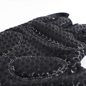 <b>Half</b> Finger Fitness Gloves Black Blue Mesh Breathable Non <b>Slip</b> Adjustable Wrist Strap Gym Weight Lifting Training Unisex - Product Image 4