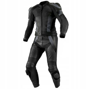 Combinaison de moto en cuir de vachette véritable, haute qualité, impression numérique personnalisée, anti-UV, imperméable, respirante, coupe-vent, pour course automobile - Product Image 2