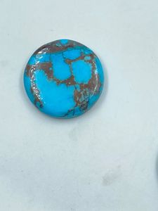 Turquoise naturelle de forme arrondie, 2 pièces, 35,53 carats, meilleur prix pour la fabrication de bijoux - Product Image 2