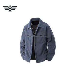 EMPIRE TREND WEARS Latest <b>Men's</b> Casual Button-Down <b>Corduroy</b> <b>Jacket</b> Winter Solid Pattern Knitted Breathable Customized Color - Product Image 5