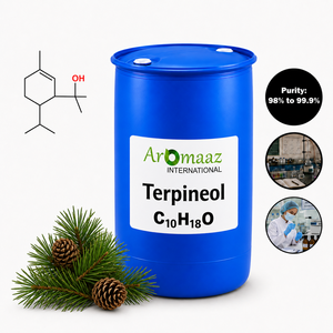 Aromaaz International Terpineol Liquid CAS 546-75-8 C10H14 99% Purity Herbal Natural Flavor & Fragrance Food/Industrial Use - Product Image 4