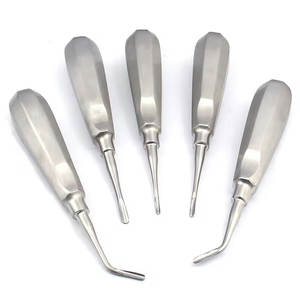 Elevador Dental Manual Profesional de Acero para Extracción de Puntas de Raíz con Opción de Etiqueta Personalizada - Product Image 1