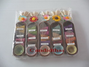 Handmade Eco-Friendly <b>Incense</b> Sticks <b>Cones</b> Natural Material Pack (40 Sachets) for Aromatic Scented Home Use Made in Thailand - Product Image 6