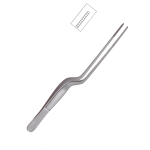 Pince à pansements à baïonnette réutilisable en acier inoxydable, outil médical - Product Image 1