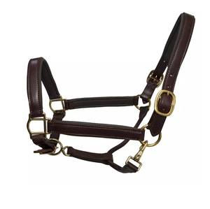 Cabestro de Cuero Hecho a Mano para Equitación y Entrenamiento, Cabestro de Cuero Genuino Ajustable, Fabricante Mayorista - Product Image 5