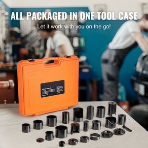 Kit Pressa per Giunti Sferici Rinforzato da 25 Pezzi, Strumento per la Rimozione e l'Installazione di Giunti Sferici a C per la Maggior Parte delle Auto 2WD e 4WD - Product Image 6