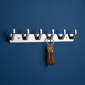 6 <b>Hook</b> Stainless Steel <b>Wall</b> Mount Rack Heavy Duty Key Holder Coat <b>Hooks</b> <b>Wall</b> Hanger Living Room Entryway Storage Waterproof - Product Image 4