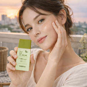Oddniss Sérum Visage Emballage Sûr 50ml Vegan Heartleaf Drops K-Beauty Fournisseur Grossiste E-commerce Transfrontalier - Product Image 1