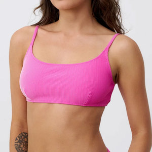 Ensemble de bikini au design personnalisé élégant et confortable, dernier cri, pour femmes, en couleur unie. - Product Image 6
