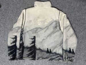Men's Luxury Custom High Quality Sherpa <b>Jacket</b> Reversible Warm <b>Fleece</b> Custom Logo <b>Thick</b> Cotton Casual Sherpa <b>Jacket</b> for Men's - Product Image 6