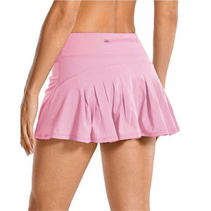 Falda de tenis mini deportiva para mujer al por mayor con bolsillo, ropa deportiva de moda personalizada, faldas de tenis para mujer al por mayor - Product Image 3