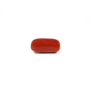 Natural Red Coral Loose Gemstone 4.57 Carat Certified Wholesale Raw - Product Image 2