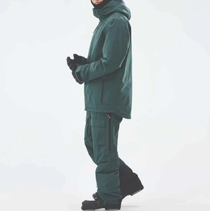 Combinaison de ski légère et confortable pour hommes grandes tailles, avec col à capuche et matériaux durables, en promotion, disponible en gros - Product Image 4