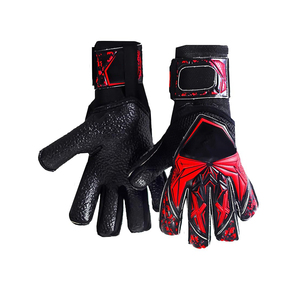 Gants de gardien de but pour jeunes, en latex, couleur et logo personnalisés, prix bas, pour l'entraînement au football, en vente - Product Image 3