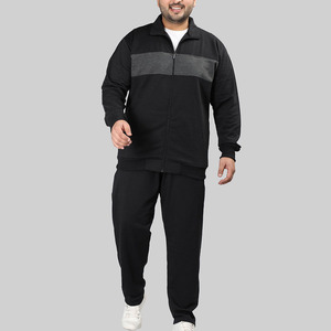 Chándal 2 en 1 con Capucha para Hombre, 100% Algodón, Forro Polar, Transpirable, Deportivo, con Bolsillos Ocultos, Ropa Deportiva Informal para Otoño - Product Image 1