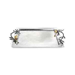 ถาดเสิร์ฟไม้ฝังมุกอเนกประสงค์ งานแฮนด์เมด ถาดไม้เสิร์ฟอาหารยอดนิยมสำหรับร้านอาหาร โรงแรม และบ้าน - Product Image 4