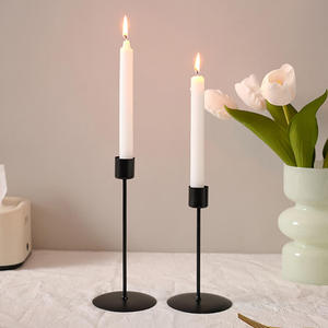 Luxury Modern Brass Candle Stick Holders for Home Decor Dining Room Centerpieces Bedroom Styling Parties and Special Occasions - Product Image 3